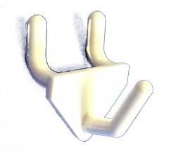 Plastic Pegboard & Slatwall Hooks