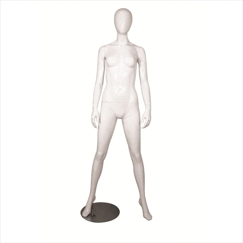 Full Body Female Mannequin - Hands at Side + Legs Apart