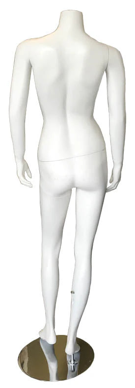 Standing Fibre Glass Headless Female Mannequin
