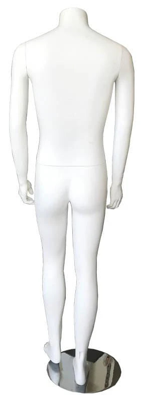 Standing Fibre Glass Headless Male Mannequin