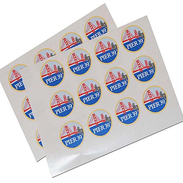 Custom Full Color Labels on Sheets