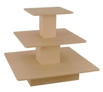 3 Tier Square Display Table