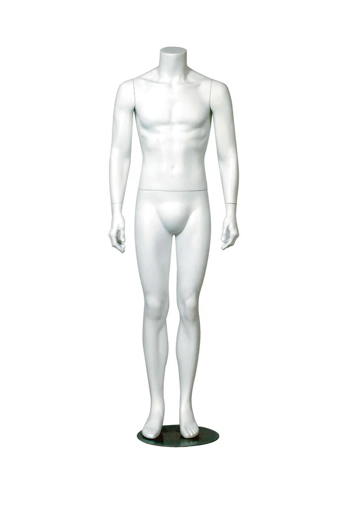 Headless Male Mannequin - Hands at Side