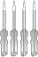 Fine Fabric Tagging Needles