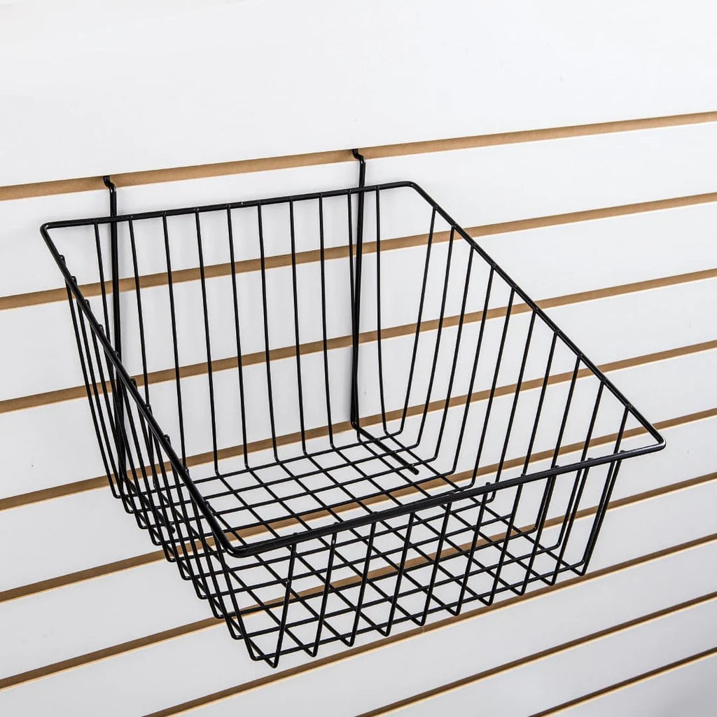 Slatwall & Pegboard Front Wire Basket