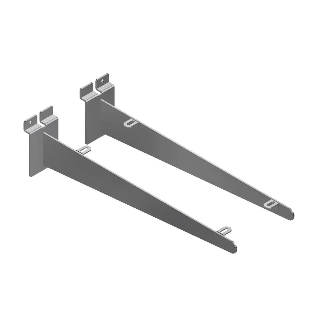 Slatwall Wood Shelf Brackets
