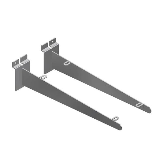 Slatwall Wood Shelf Brackets
