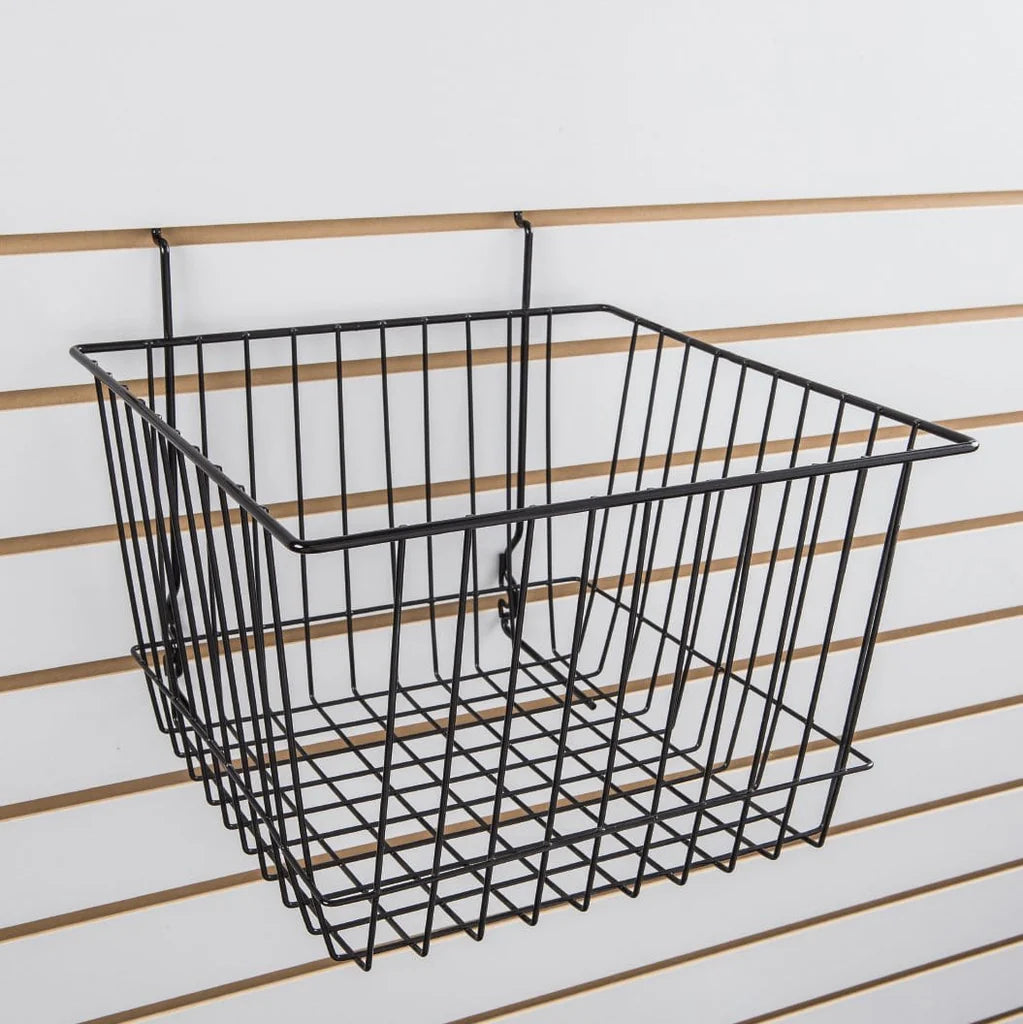 Slatwall/Slatgrid/Pegboard Small Wire Basket