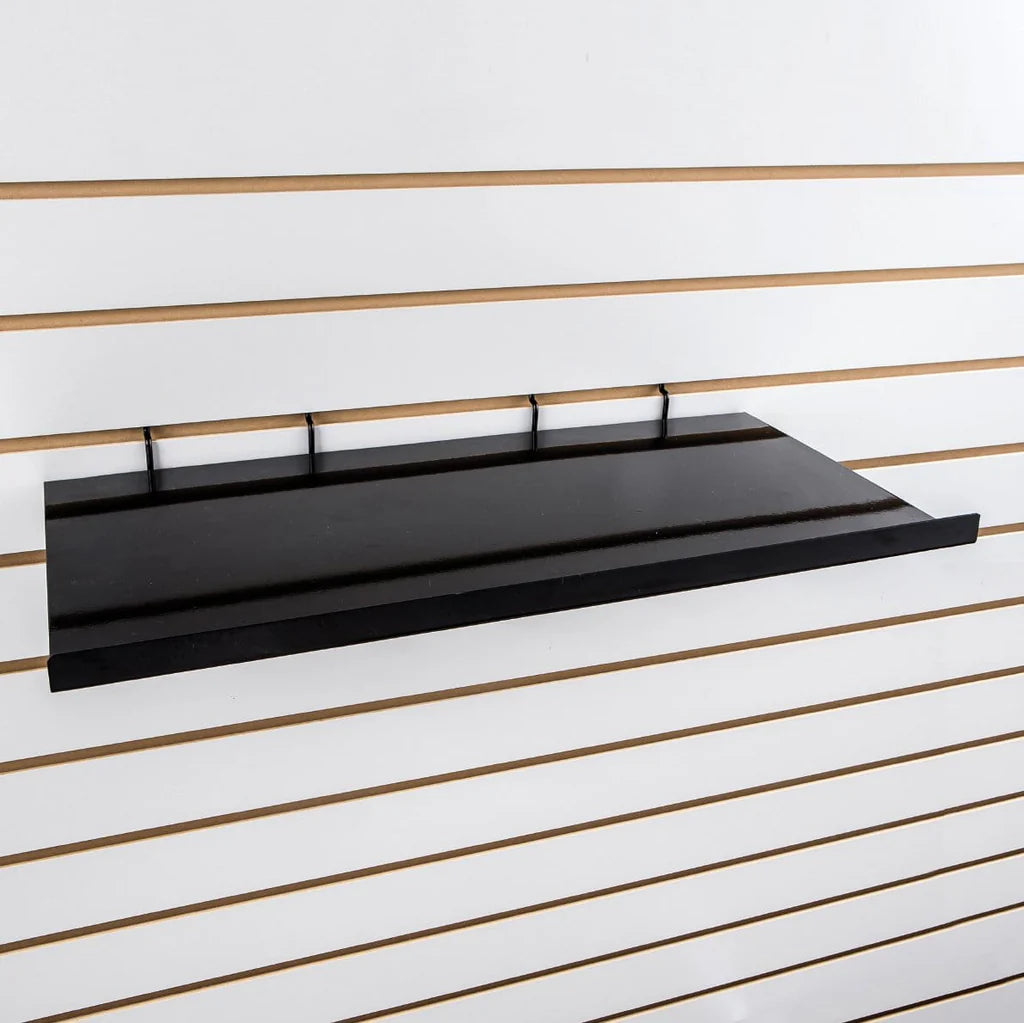 Slatwall Straight Metal Shelf