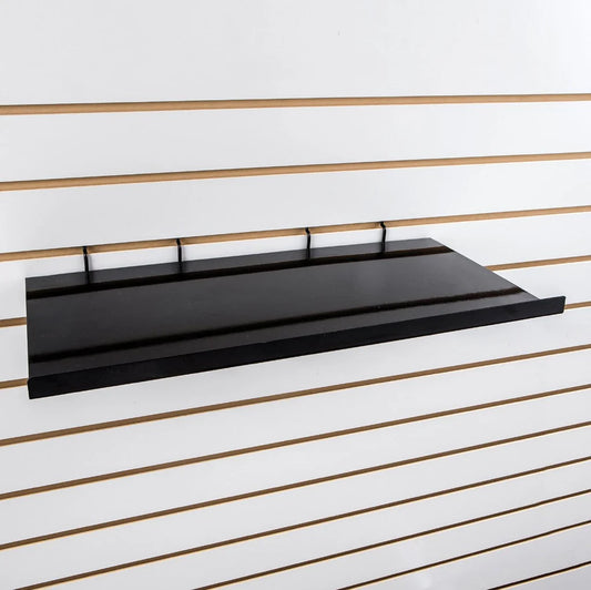 Slatwall Straight Metal Shelf