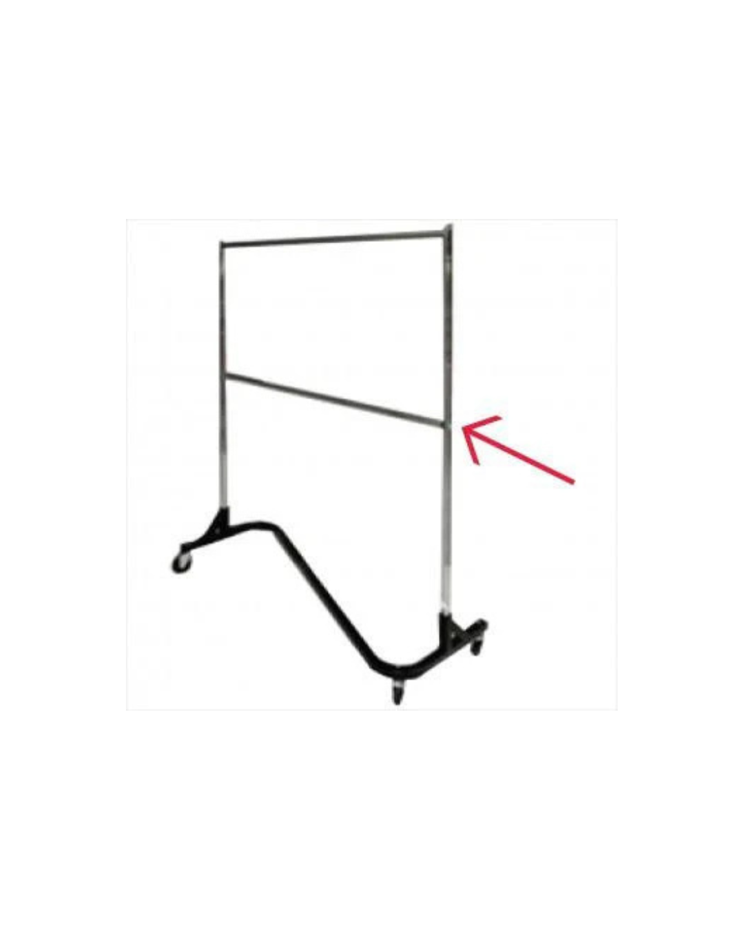 Add-On Hangrail for Heavy Duty Z Rack
