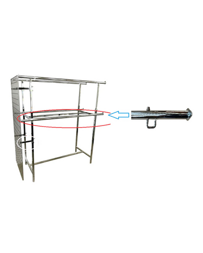 Extension Bars with J Hooks for H Rack (Set of 2)