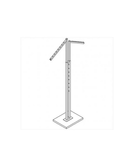 2-Way Rack with 2 Slant Arms with 8 Balls