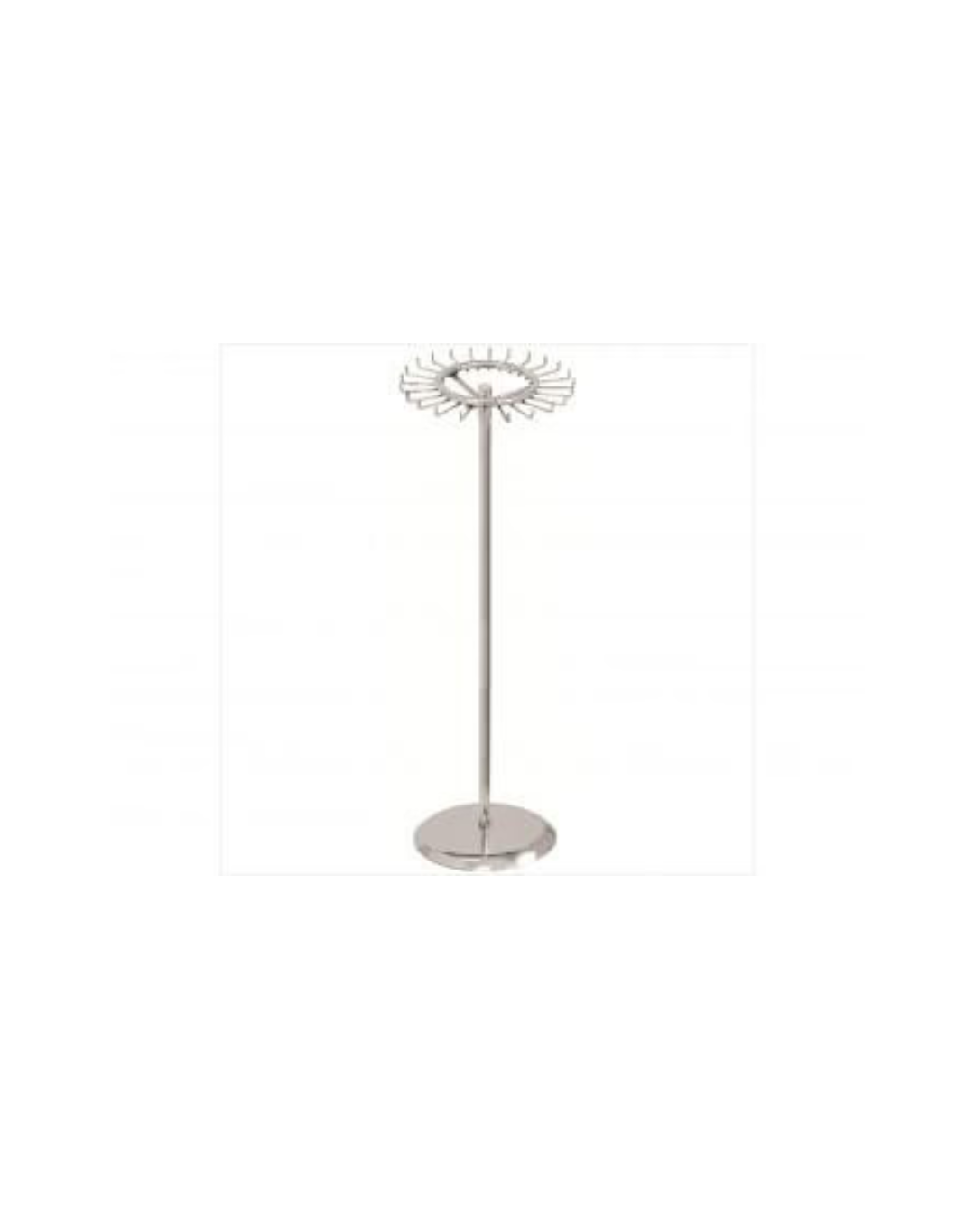 1-Tier Revolving Belt, Scarf & Tie Rack