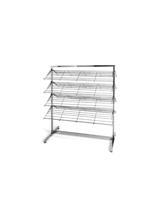 2-Sided Wire Rack with Adjustable Shelves