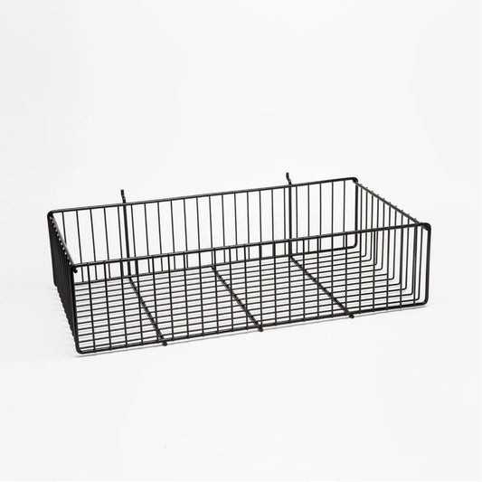 Wire Baskets for Slatwall/Slatgrid/Pegboard