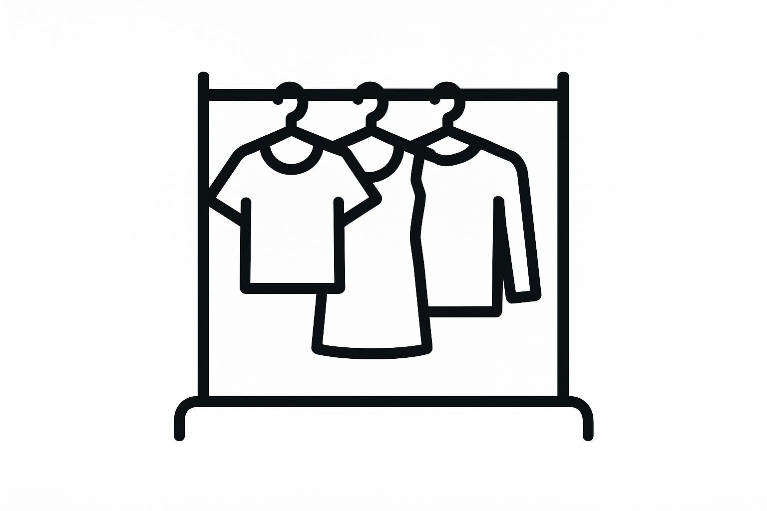 apparel rack icon