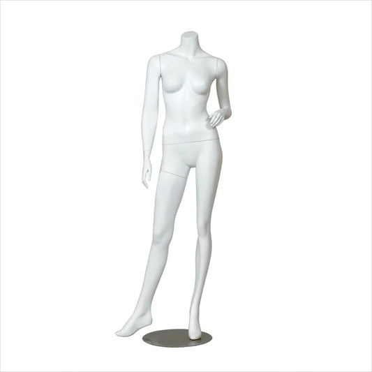 Headless Female Mannequin - Right Leg Side Way