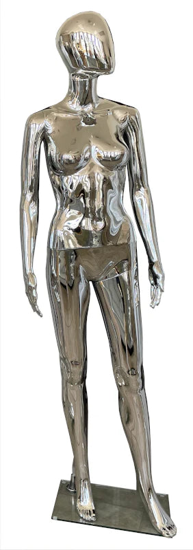 Chrome Female Mannequin