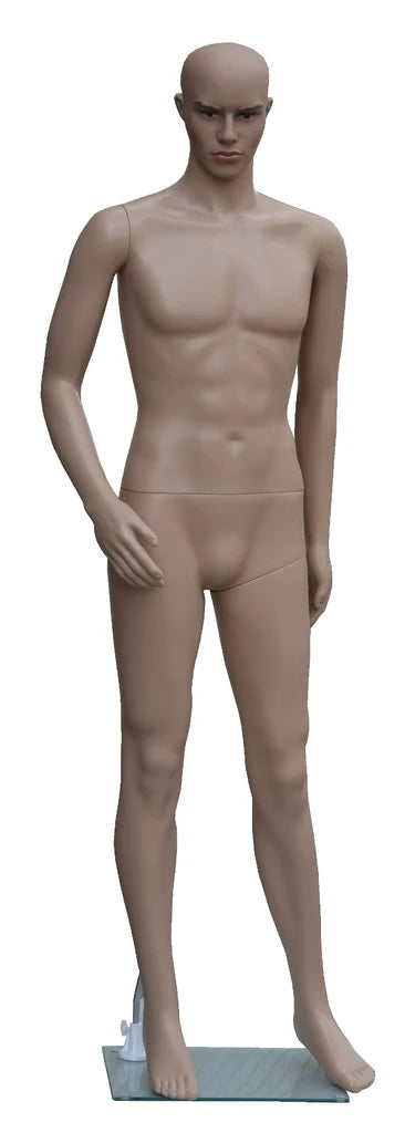 Unbreakable Male Mannequin - Bent Arm