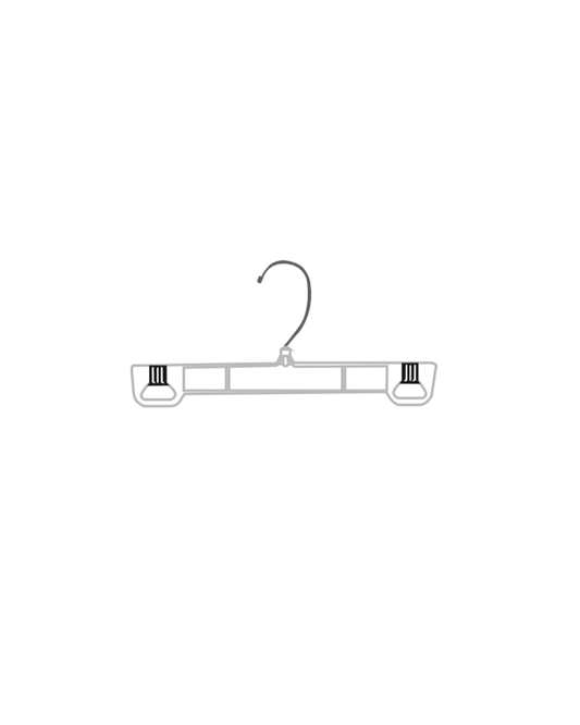 8" Clip Hanger with Metal Swivel Hook