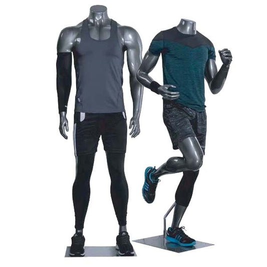 Headless Athletic Mannequin Male- Sports Series