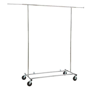 Collapsible Rolling Garment Rack