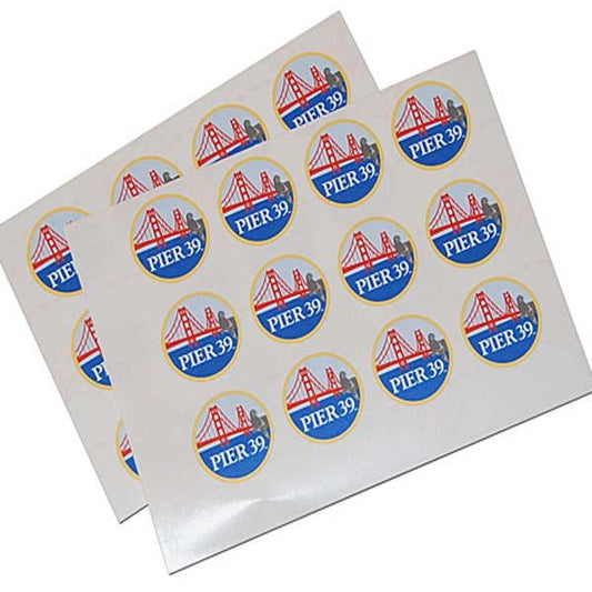 Custom Full Color Labels on Sheets