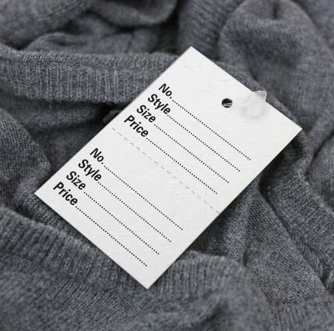 Medium Perforated Stock Tags