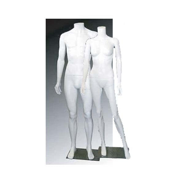 Full Body Plastic Mannequin- Headless