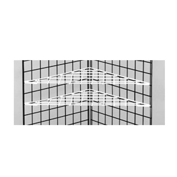 Gridwall Triangular Shelf