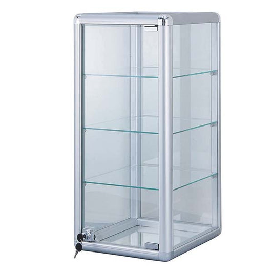 Aluminum Vertical Counter Top Showcase