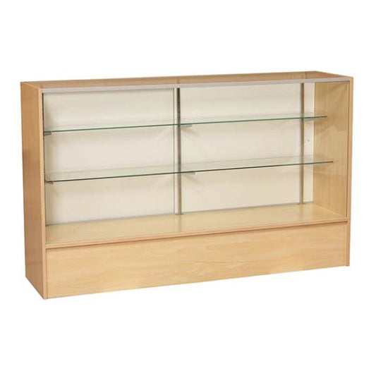 Full Vision Wood Display Showcase