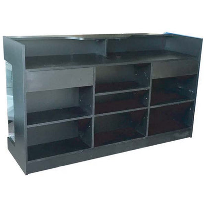 6' Glass Showcase Double Cash Desk
